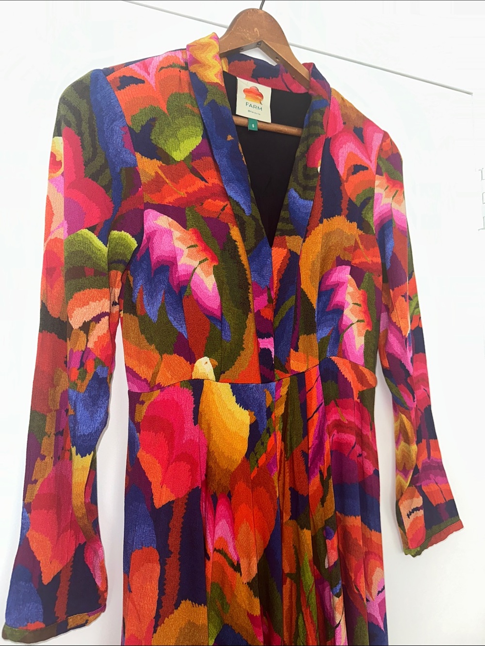 Farm Rio Floral Maxi Dress size small - Picture 2 of 13